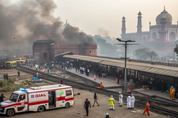 delhi metro station deadly blast