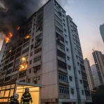 hong kong high rise fire kills