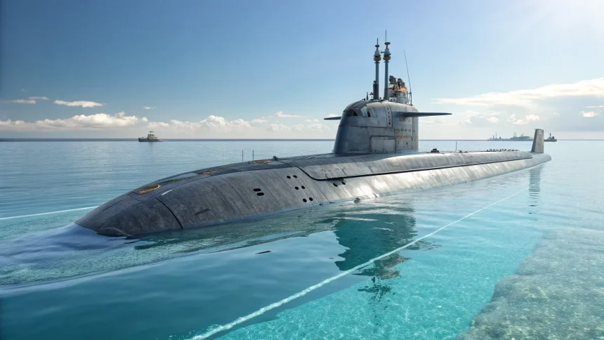 royal navy quantum clock submarine