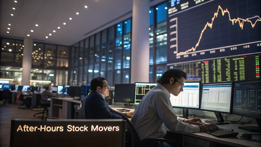 after hours stock movers draw focus