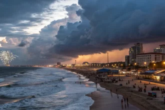 coasts brace for stormy new year