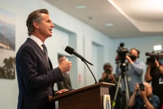 newsom criticizes public jet usage