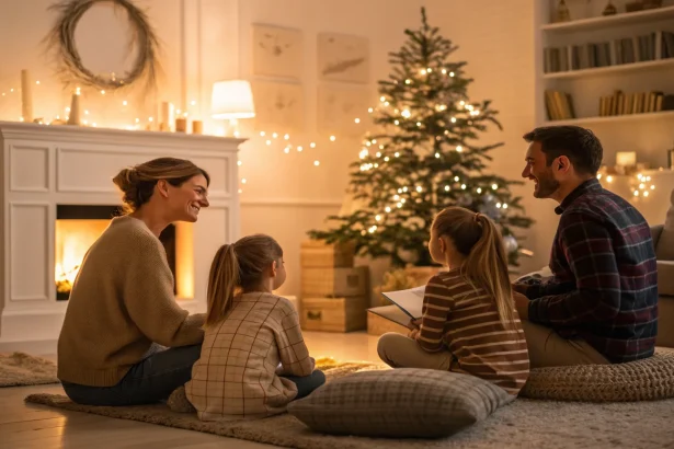 parents teach giving through holidays