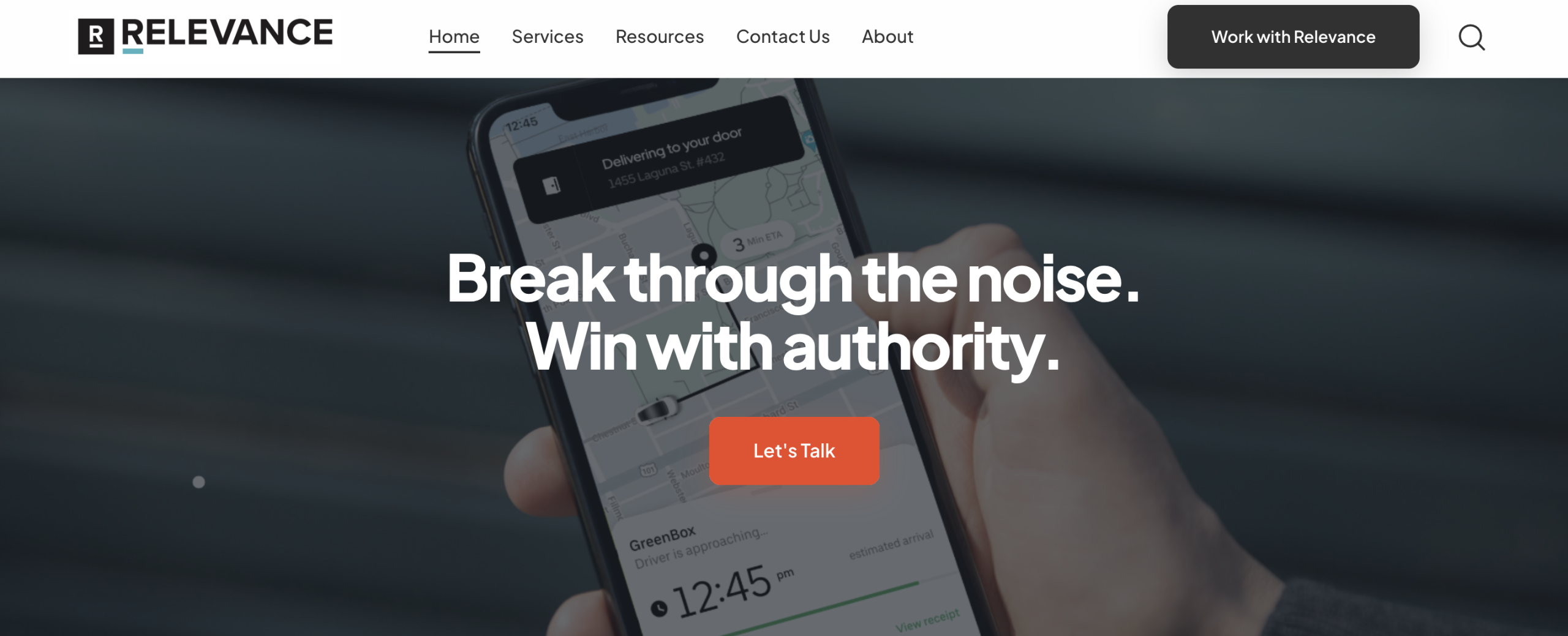 relevance_homepage_show