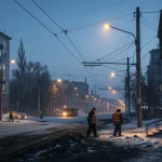 russian strikes ukraine darkness