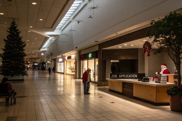 seasonal hiring slows recession fears