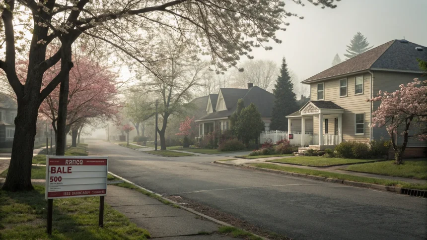 spring home sales slump across us