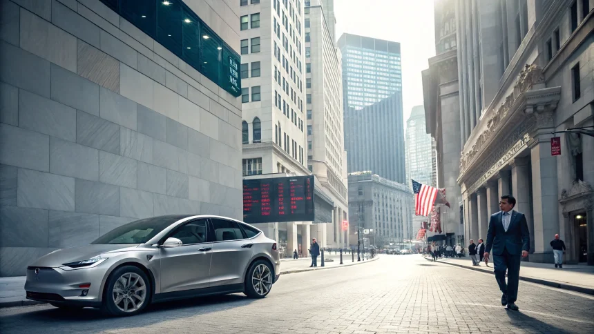 tesla remains fiercely contested stock