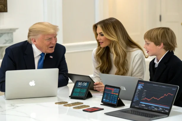 trump family crypto industry push