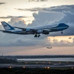 air force one cryptic remark speculation