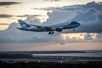 air force one cryptic remark speculation