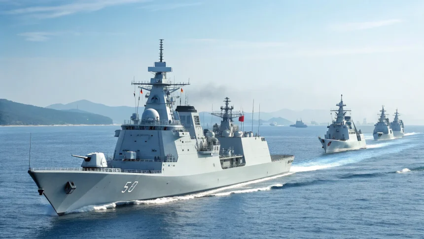 china fields eight type destroyers