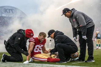 kittle achilles injury playoff exit