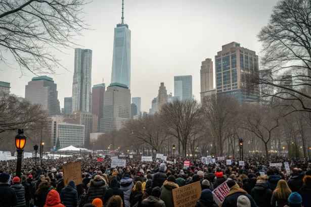manhattan protesters rally minneapolis death