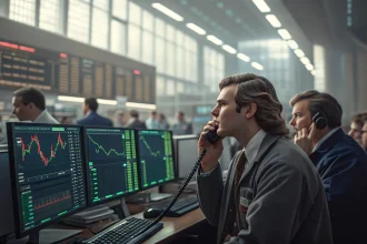 midday stock movers market jitters