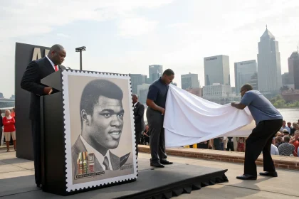 muhammad ali commemorative postal stamp