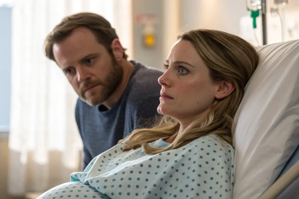 pregnant influencer undergoes risky surgery