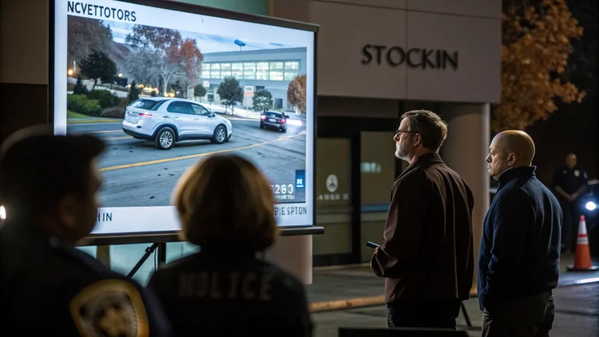 stockton shooting footage released investigators