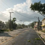 storm goretti rural cornwall offline