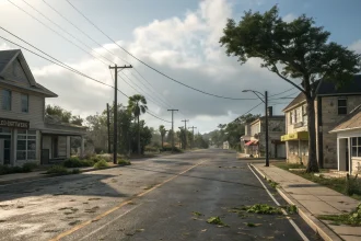 storm goretti rural cornwall offline