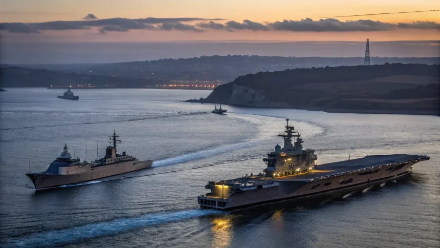 uk intelligence supports french maritime operation