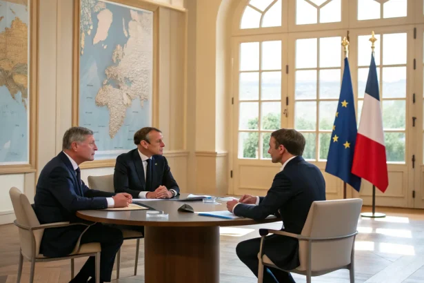 european leaders face global change