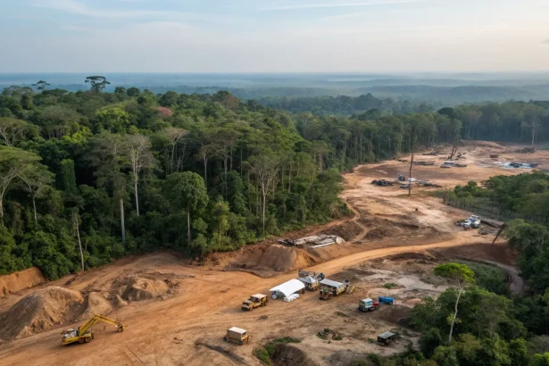 illegal gold mining peru amazon