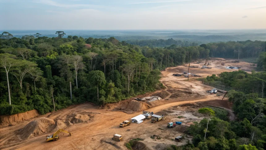 illegal gold mining peru amazon