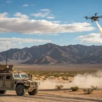 military laser downs cbp drone
