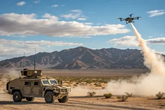 military laser downs cbp drone