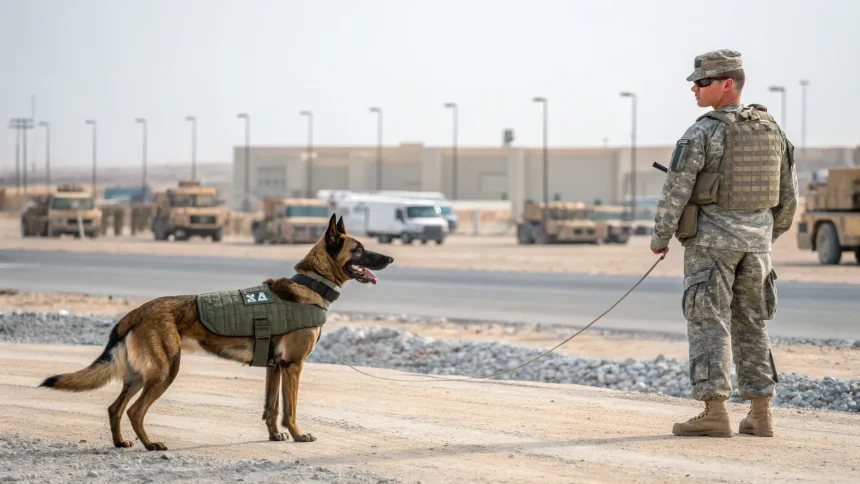 pentagon watchdog fewer working dogs