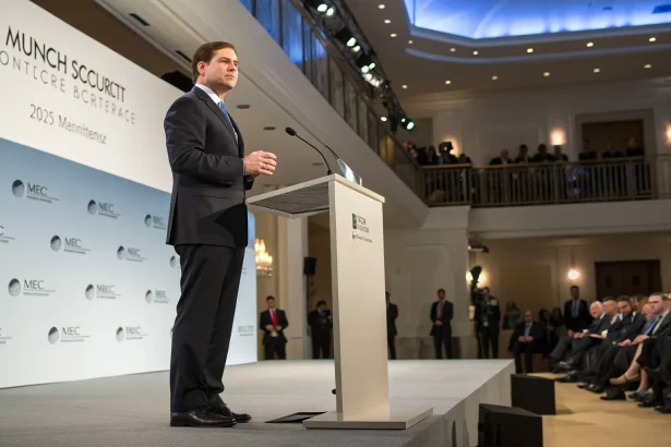 rubio softer tone munich