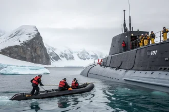 us submarine sailor evacuated denmark