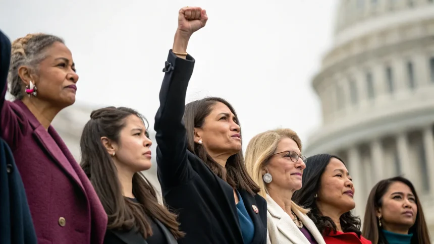 women demand trump accountability disclosure
