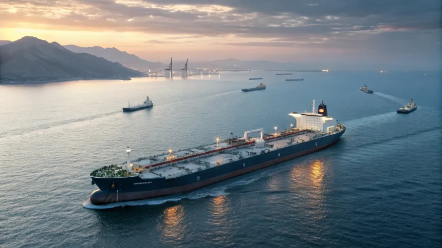 dynacom tankers transit hormuz amid war