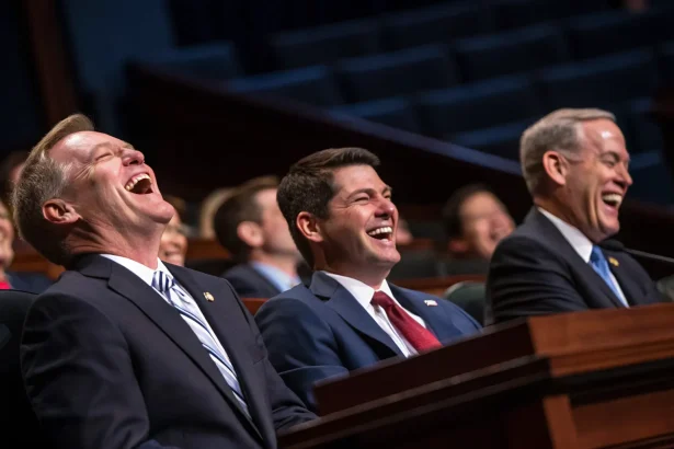 gop laughter sparks political backlash