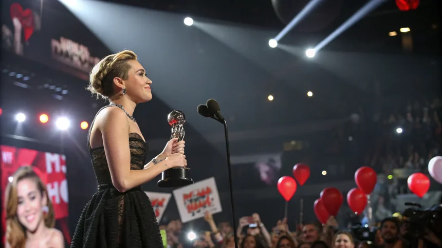 miley cyrus honors hannah montana