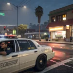 officer stops near speedy cash