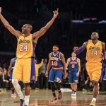 reaves shines lakers beat knicks