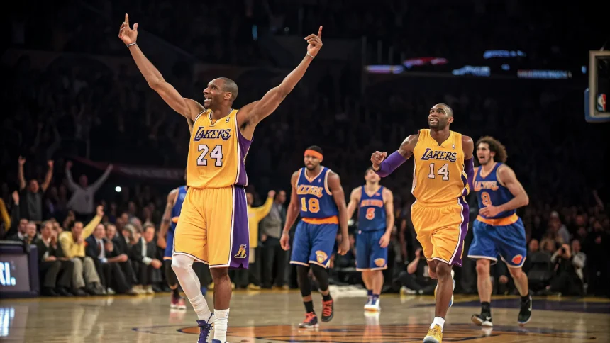 reaves shines lakers beat knicks