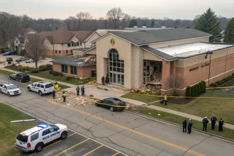 truck rams michigan synagogue community