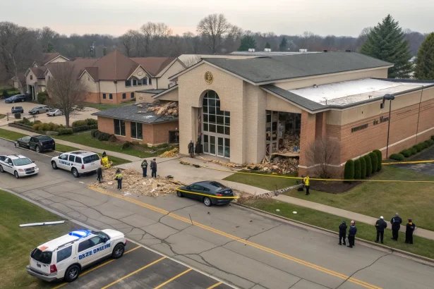 truck rams michigan synagogue community
