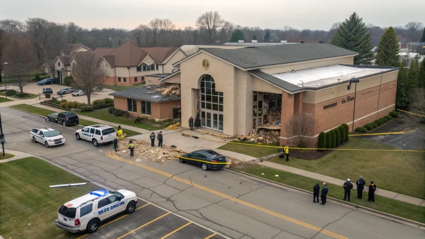truck rams michigan synagogue community