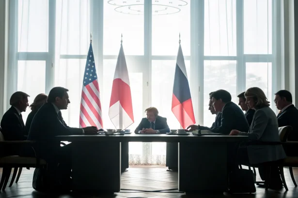 us pauses talks after strikes