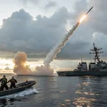 us strike sinks smuggling boat