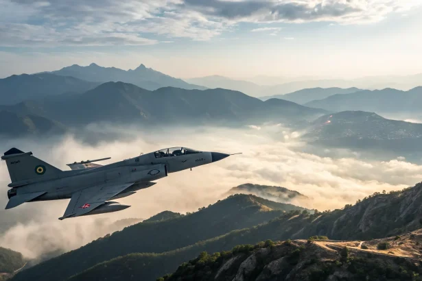 warplane video fuels kashmir tensions