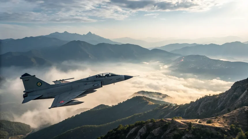 warplane video fuels kashmir tensions