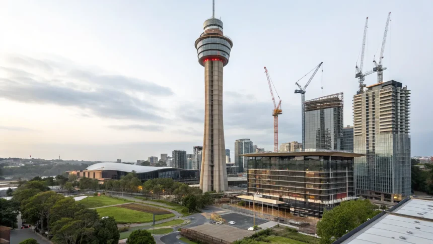 worlds tallest hybrid timber tower