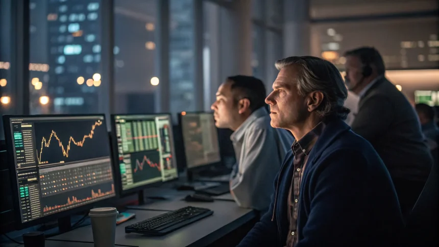 after hours trading sharp stock swings