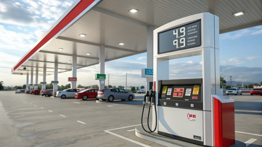 gas prices hit three year highs